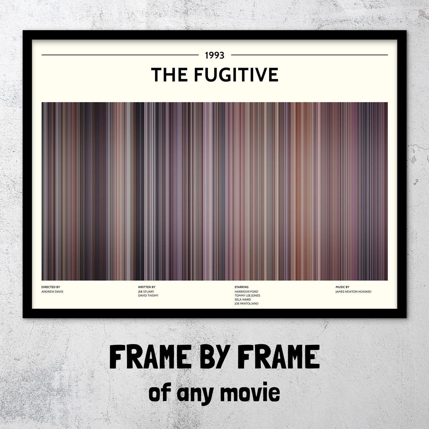 The Fugitive (1993) Barcode Palette