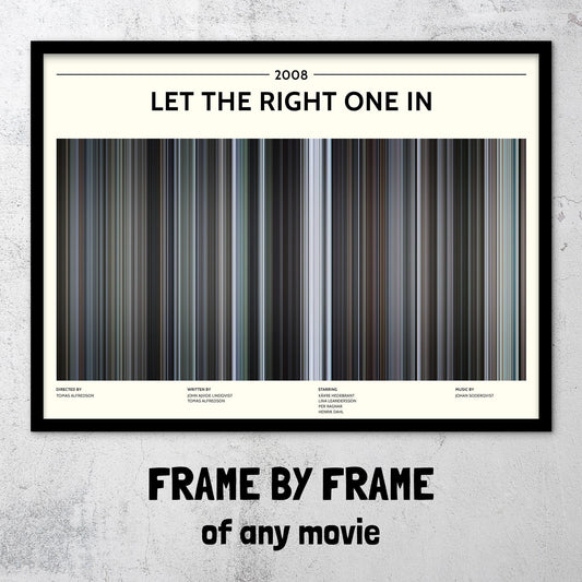 Let the Right One In (2008) Barcode Palette