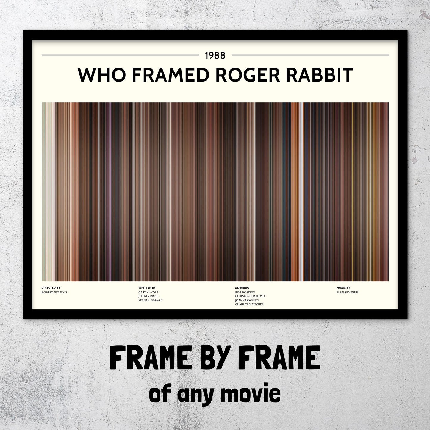 Who Framed Roger Rabbit (1988) Barcode Palette