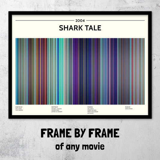 Shark Tale (2004) Barcode Palette