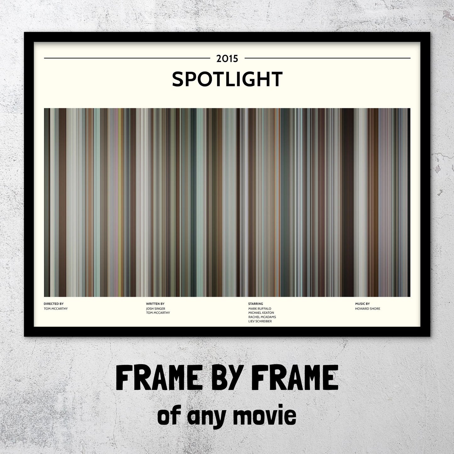 Spotlight (2015) Barcode Palette