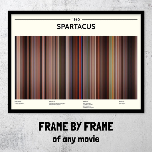 Spartacus (1960) Barcode Palette