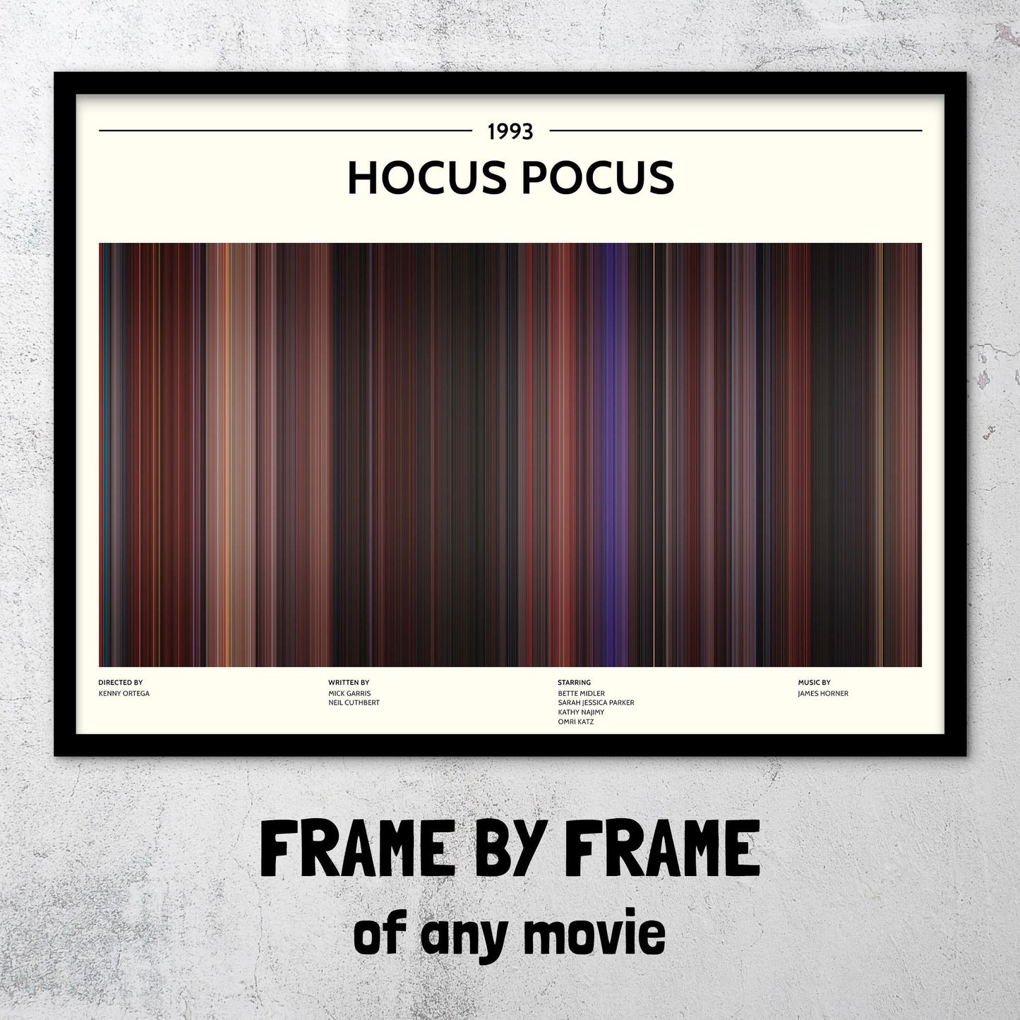 Hocus Pocus (1993) Barcode Palette