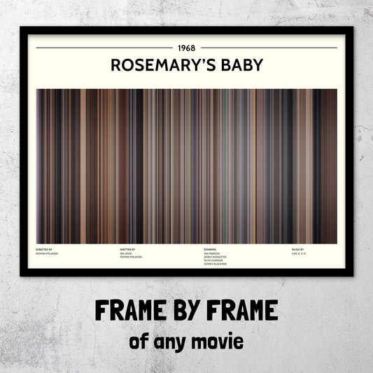 Rosemary's Baby (1968) Barcode Palette