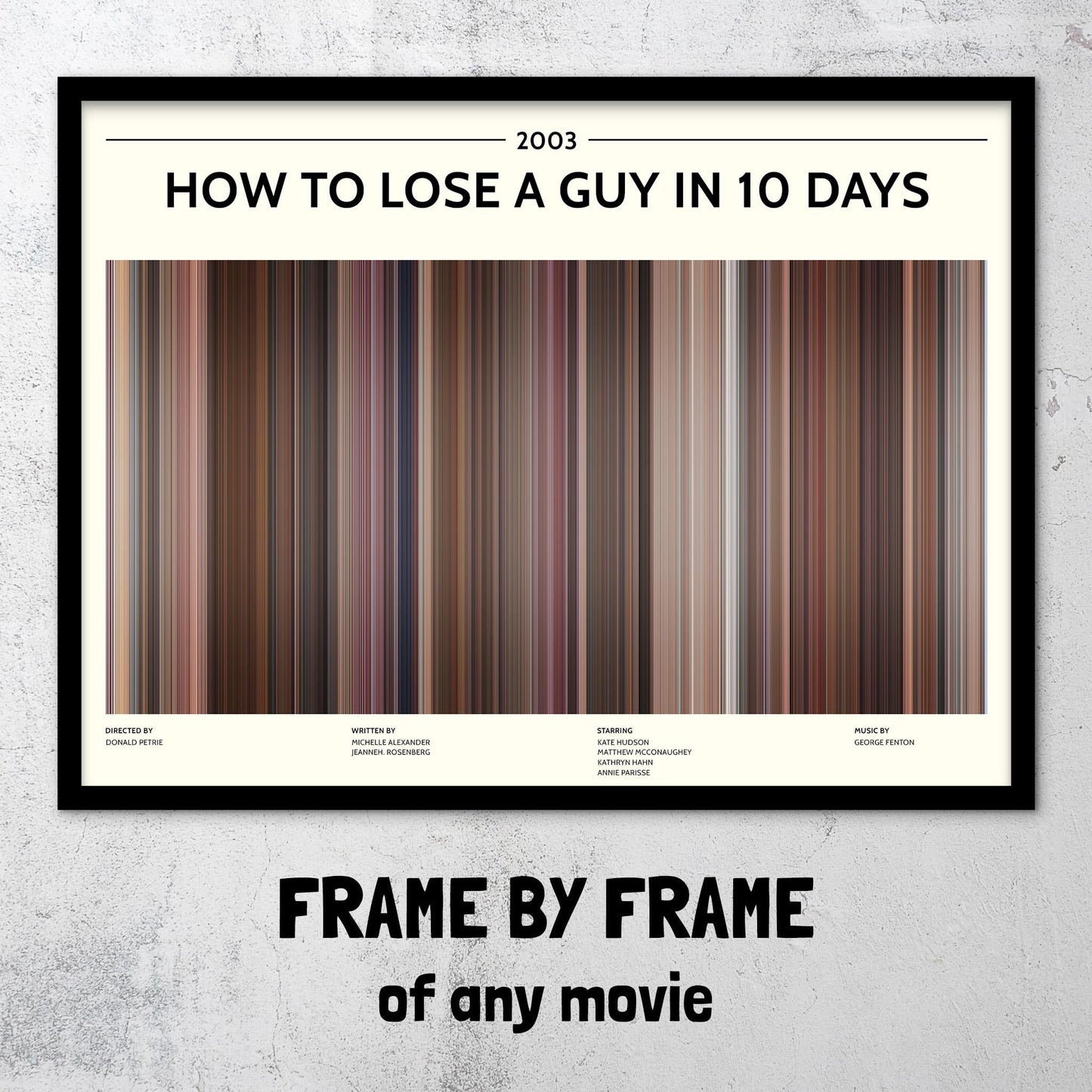 How to Lose a Guy in 10 Days (2003) Barcode Palette