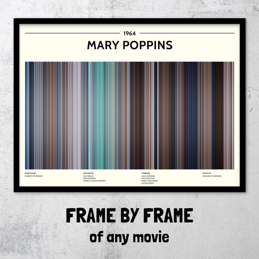 Mary Poppins (1964) Barcode Palette