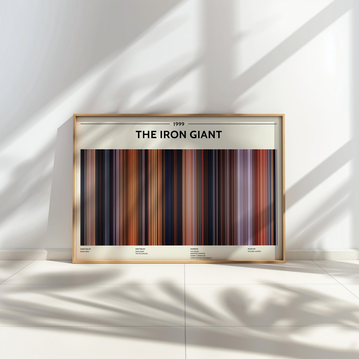 The Iron Giant (1999) Barcode Palette