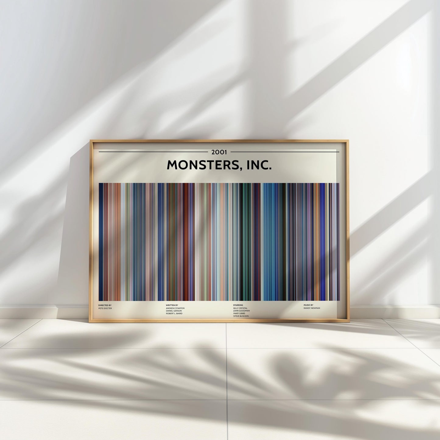 Monsters, Inc. (2001) Barcode Palette