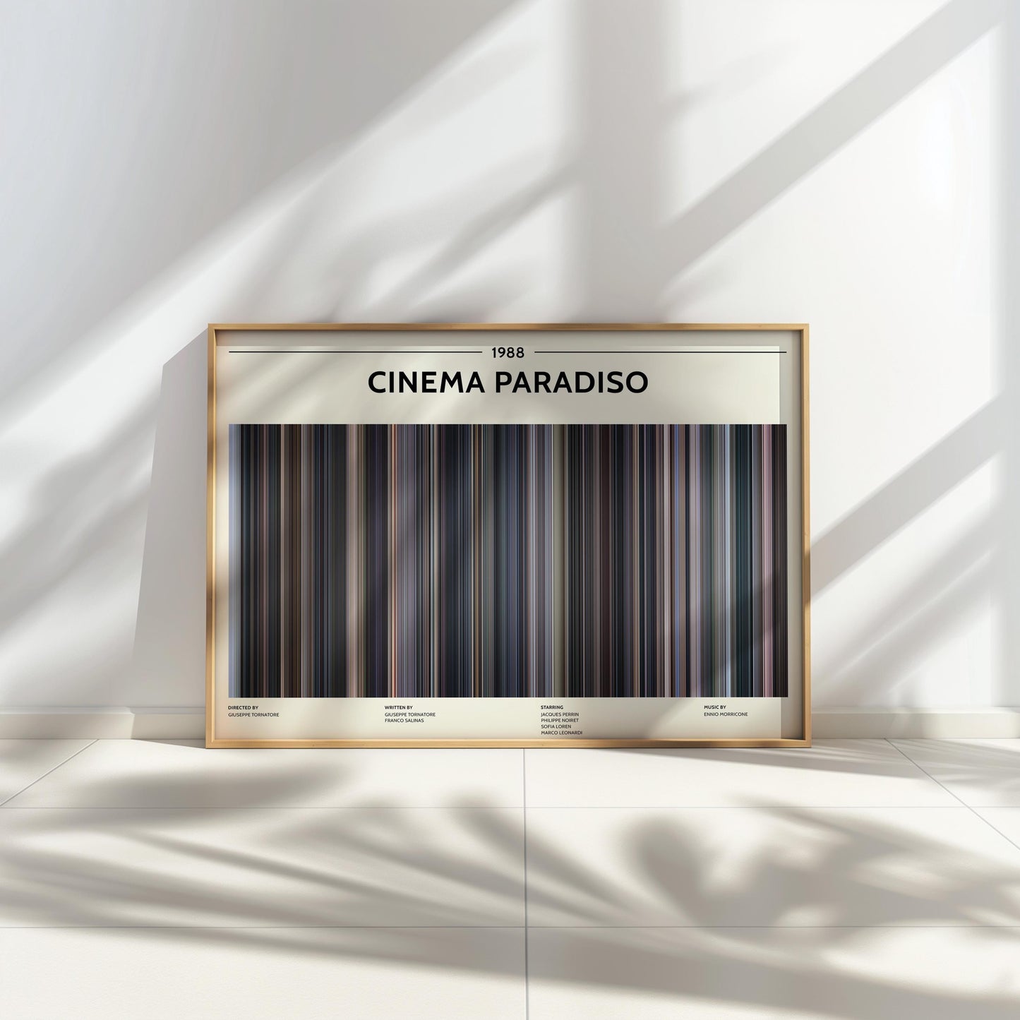 Cinema Paradiso (1988) Barcode Palette