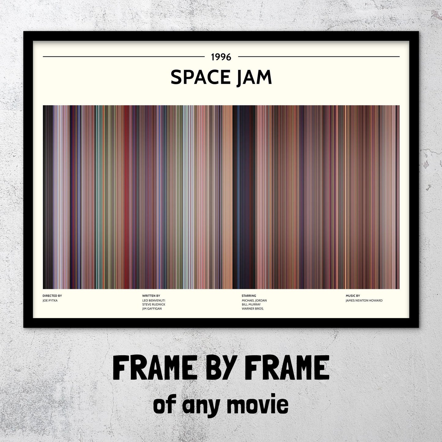 Space Jam (1996) Barcode Palette