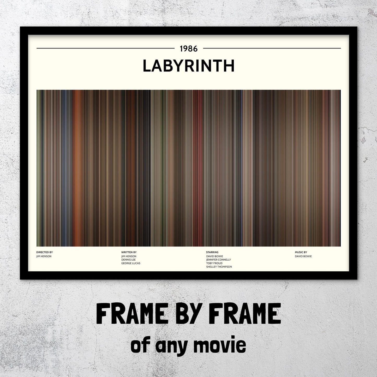 Labyrinth (1986) Barcode Palette