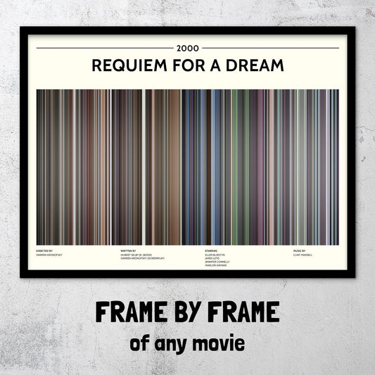 Requiem for a Dream (2000) Barcode Palette