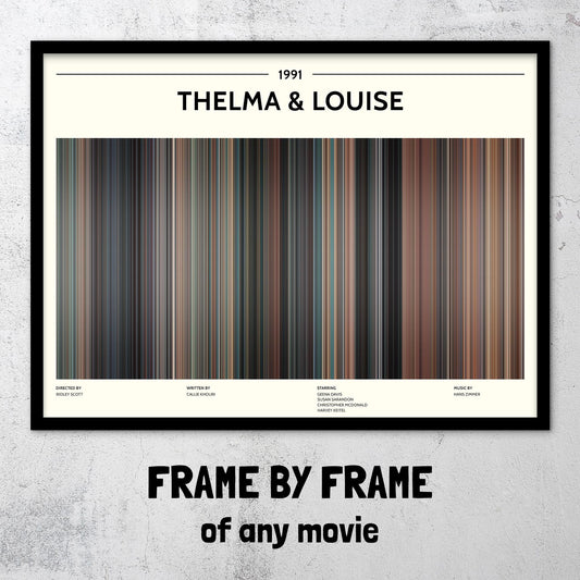 Thelma & Louise (1991) Barcode Palette