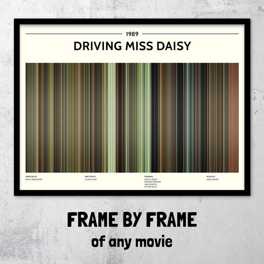 Driving Miss Daisy (1989) Barcode Palette