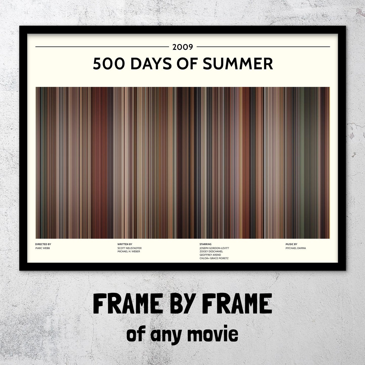 500 Days of Summer (2009) Barcode Palette