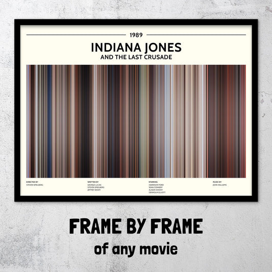 Indiana Jones and the Last Crusade (1989) Barcode Palette