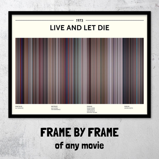 Live and Let Die (1973) Barcode Palette