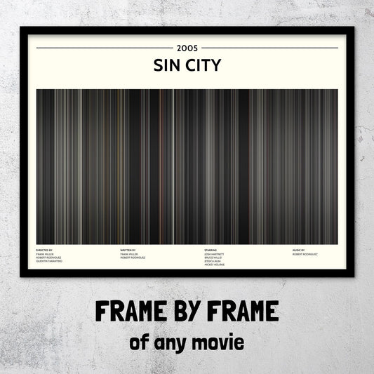 Sin City (2005) Barcode Palette