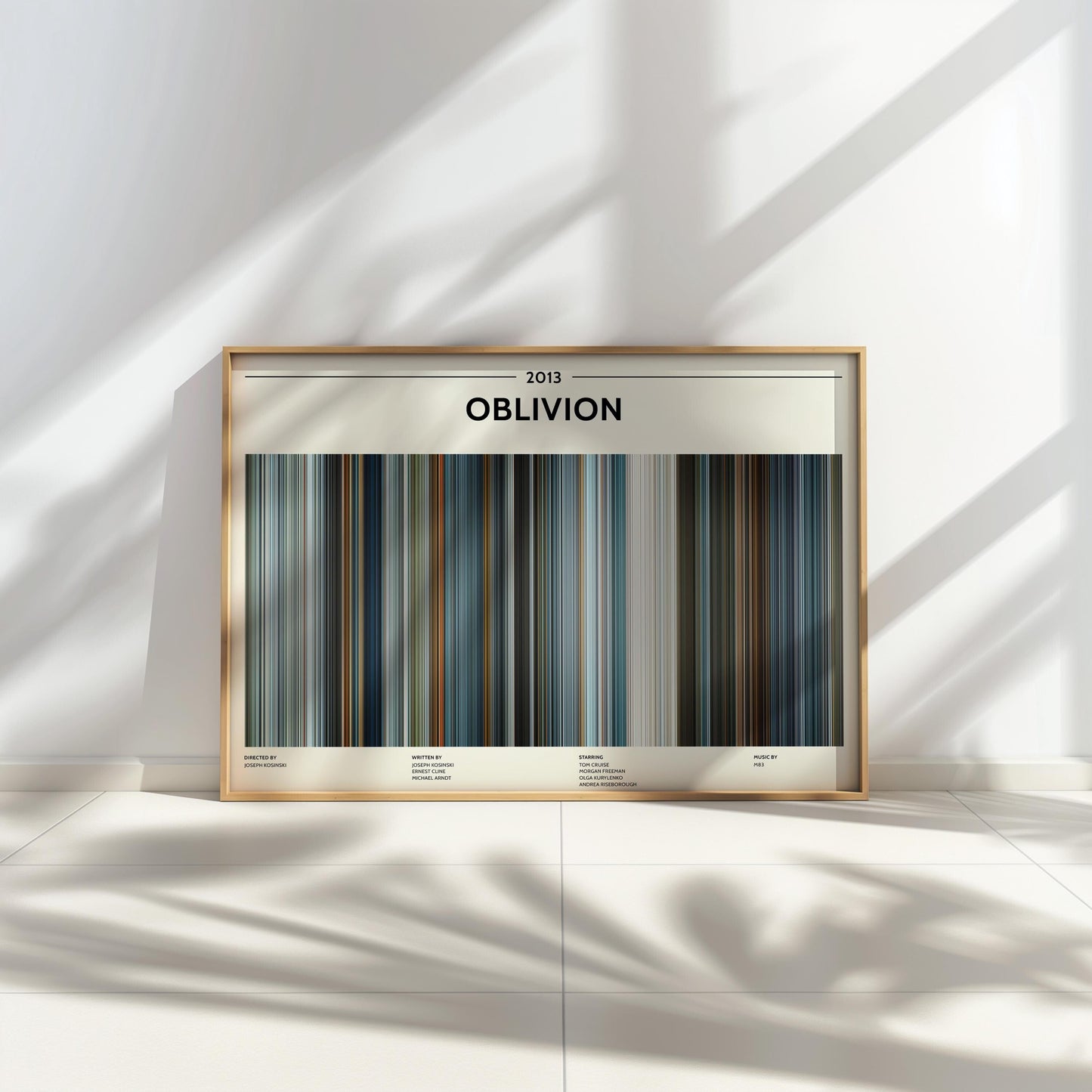 Oblivion (2013) Barcode Palette