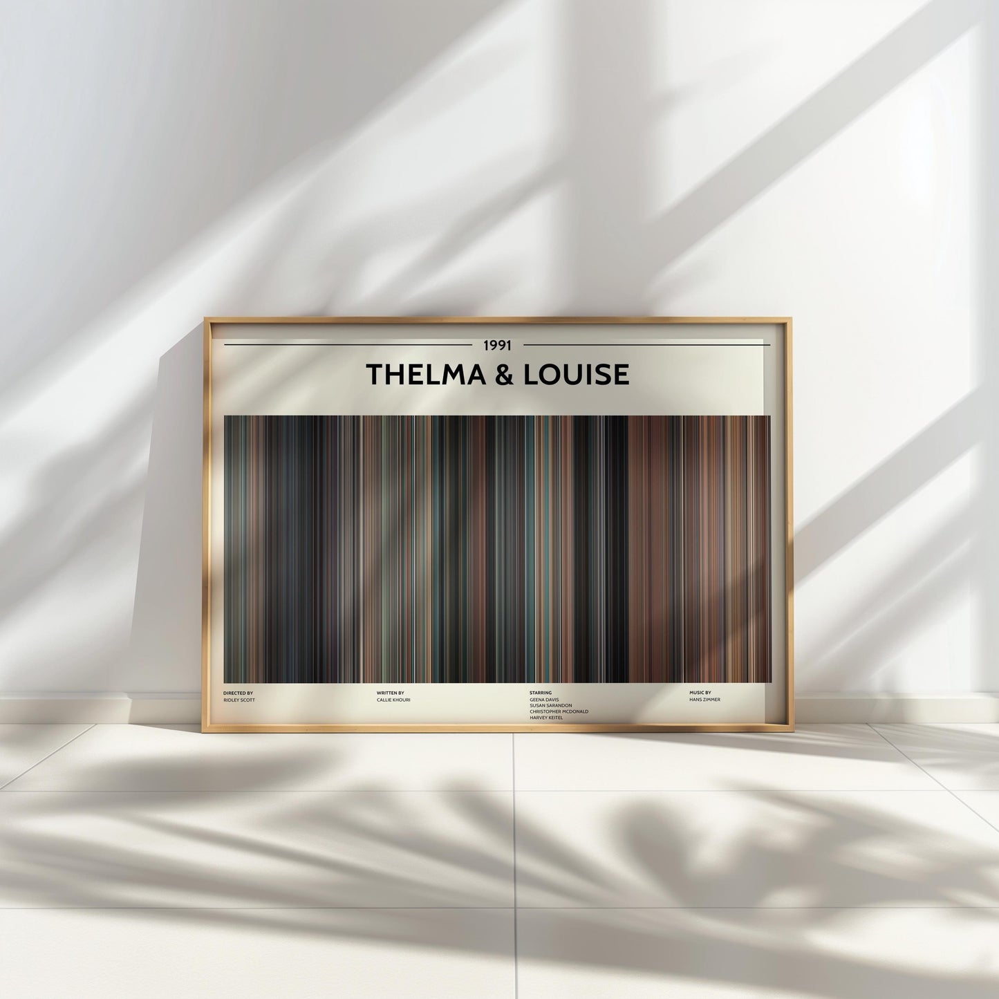 Thelma & Louise (1991) Barcode Palette