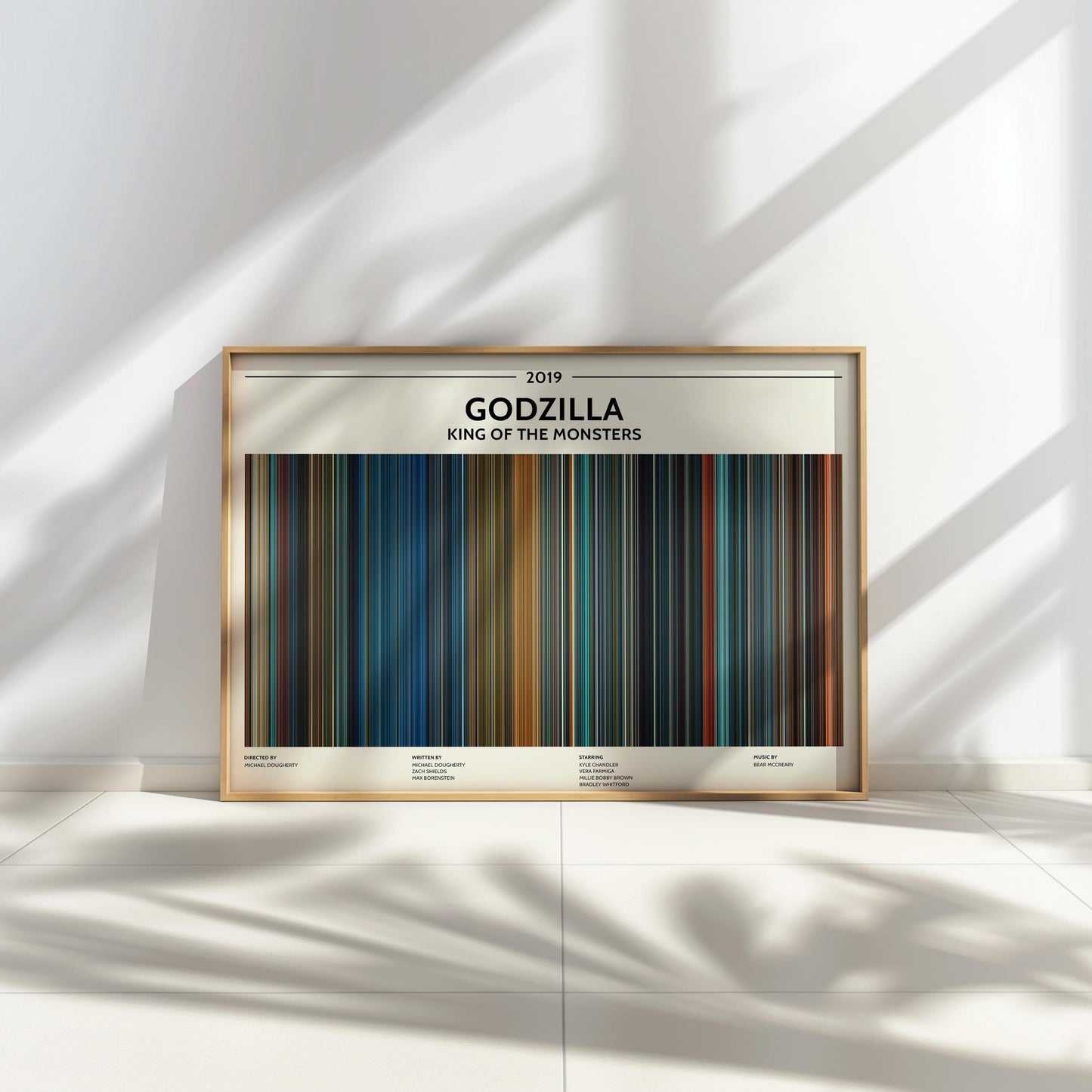 Godzilla: King of the Monsters (2019) Barcode Palette