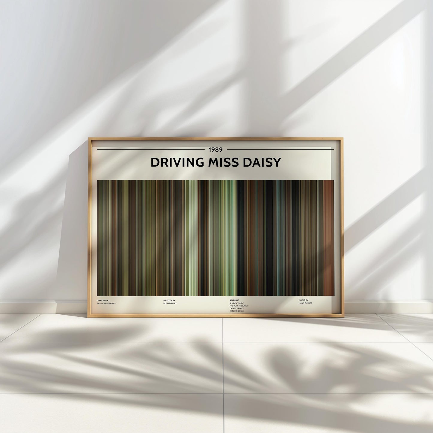 Driving Miss Daisy (1989) Barcode Palette