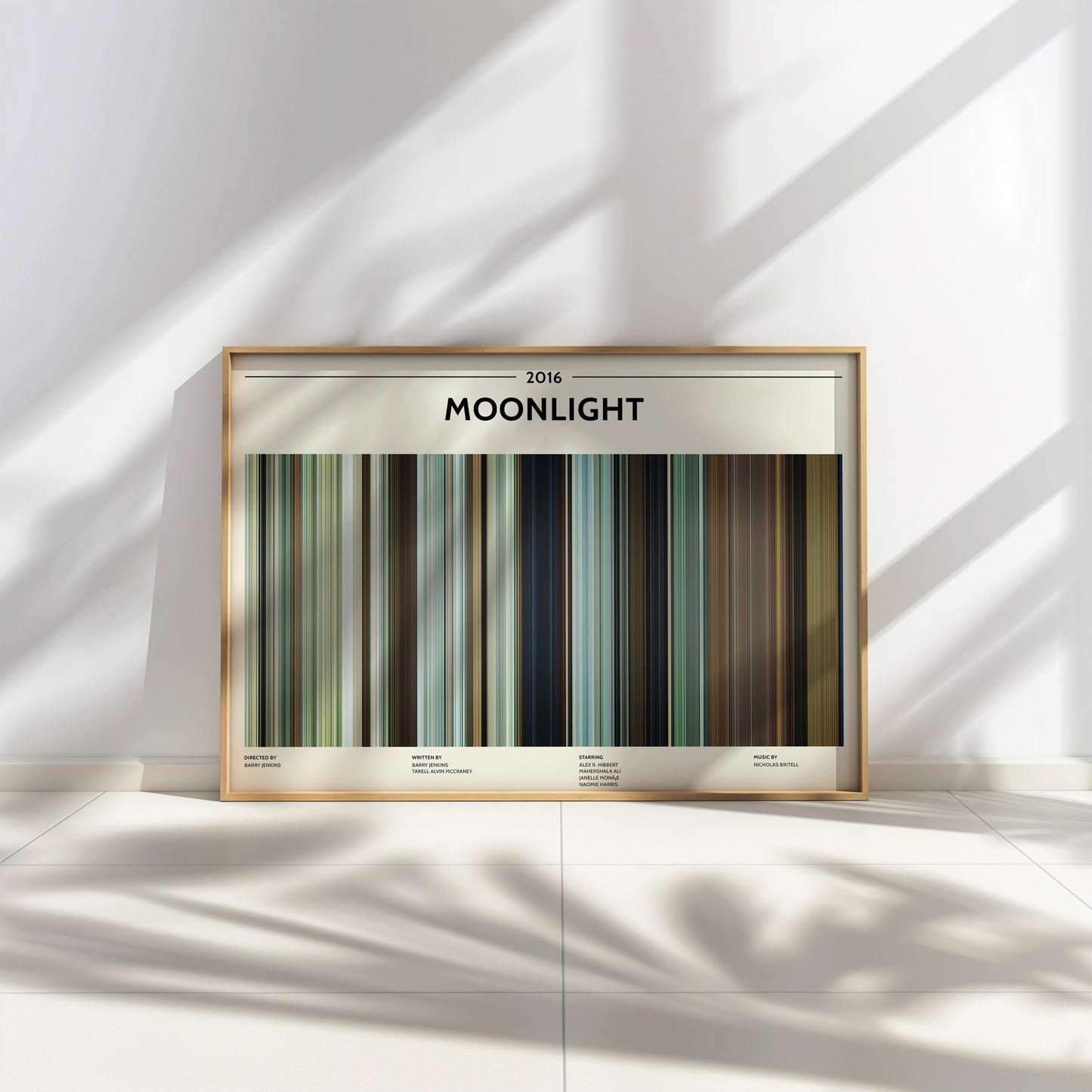 Moonlight (2016) Barcode Palette