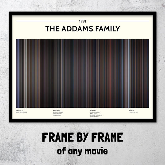 The Addams Family (1991) Barcode Palette