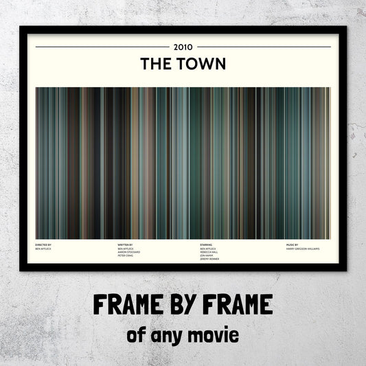 The Town (2010) Barcode Palette