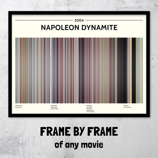 Napoleon Dynamite (2004) Barcode Palette