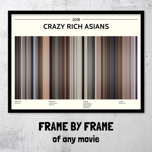 Crazy Rich Asians (2018) Barcode Palette