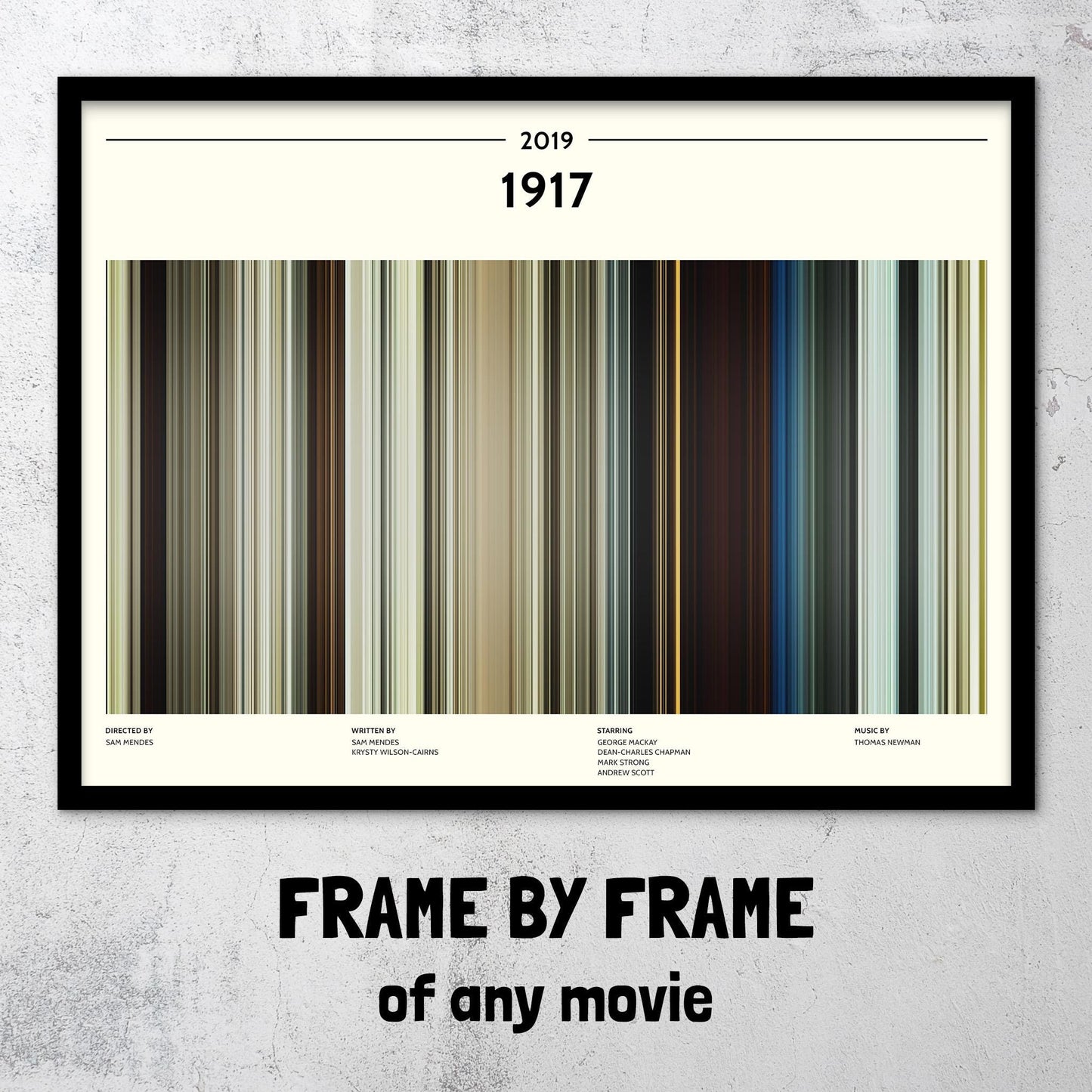 1917 (2019) Barcode Palette