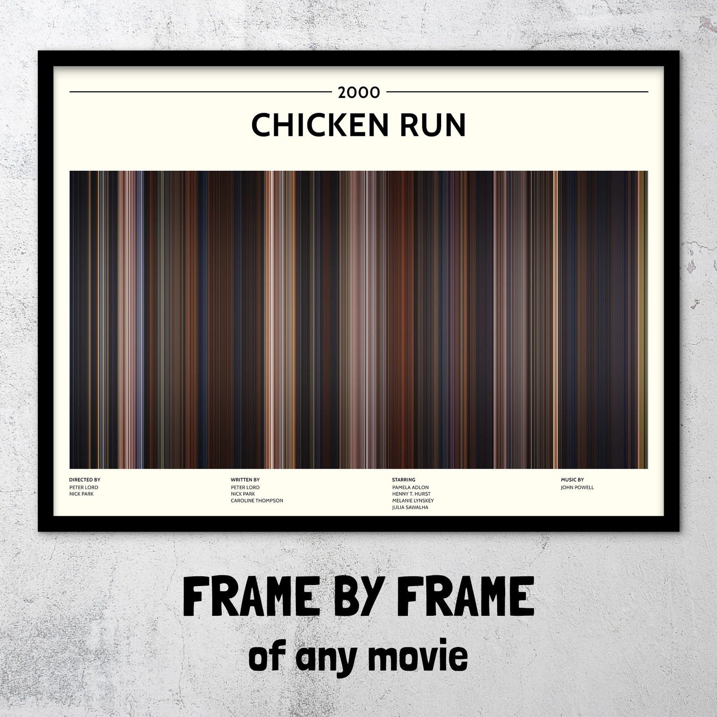 Chicken Run (2000) Barcode Palette