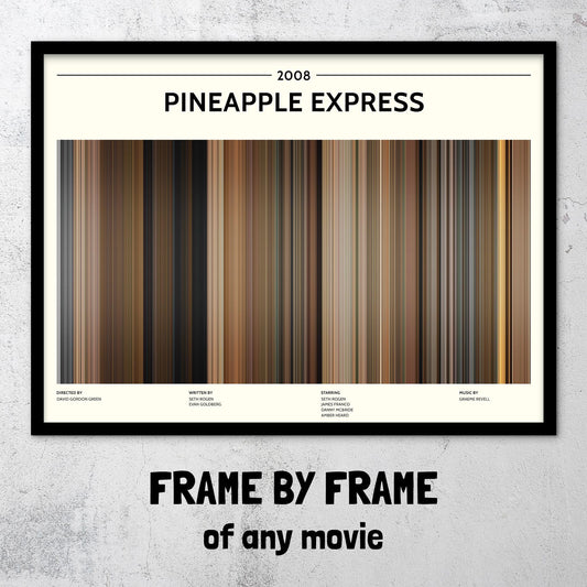 Pineapple Express (2008) Barcode Palette