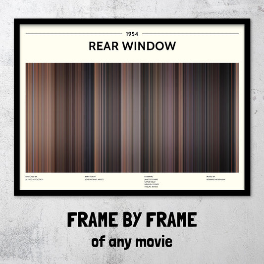 Rear Window (1954) Barcode Palette