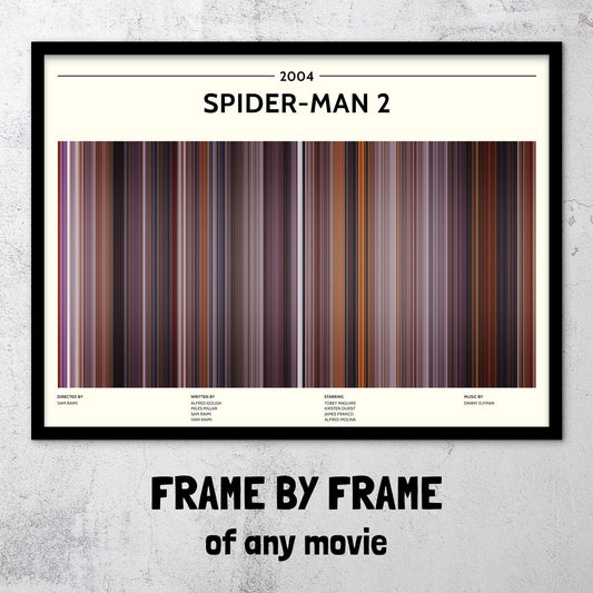 Spider-Man 2 (2004) Barcode Palette