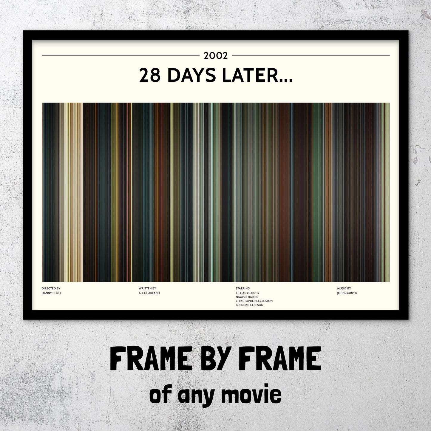 28 Days Later... (2002) Barcode Palette