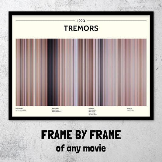 Tremors (1990) Barcode Palette