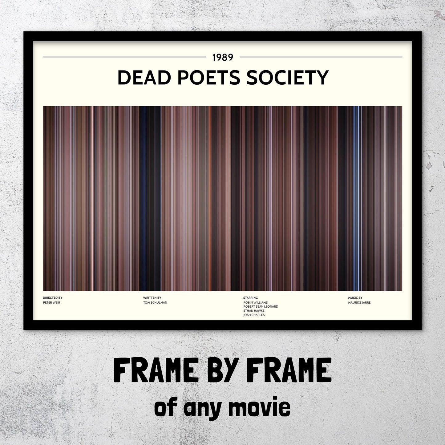 Dead Poets Society (1989) Barcode Palette