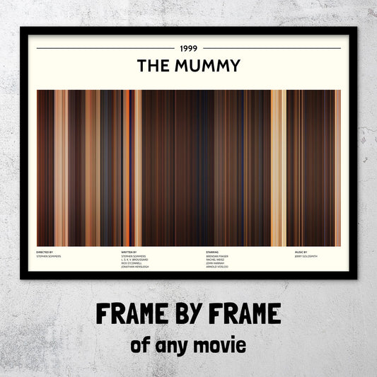 The Mummy (1999) Barcode Palette