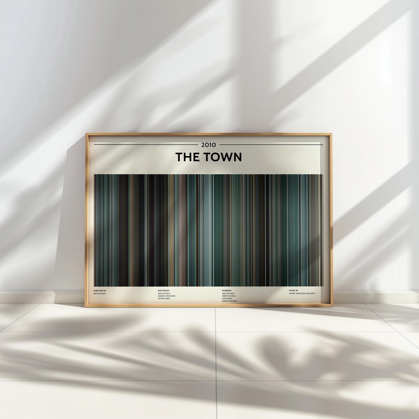 The Town (2010) Barcode Palette