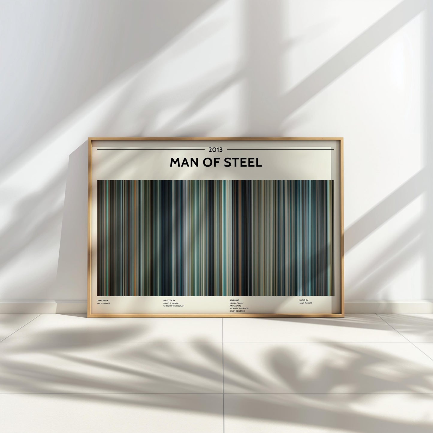 Man of Steel (2013) Barcode Palette