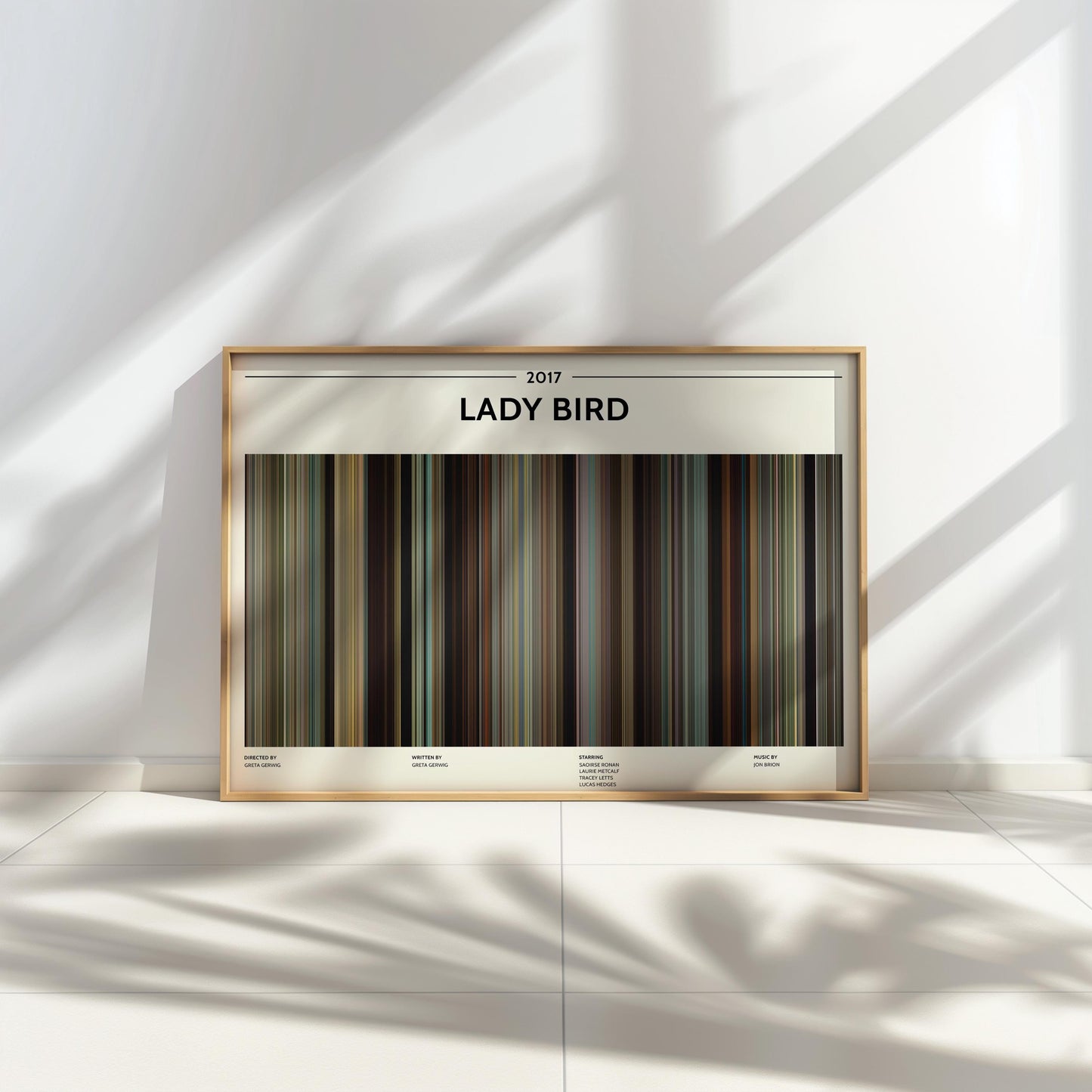 Lady Bird (2017) Barcode Palette