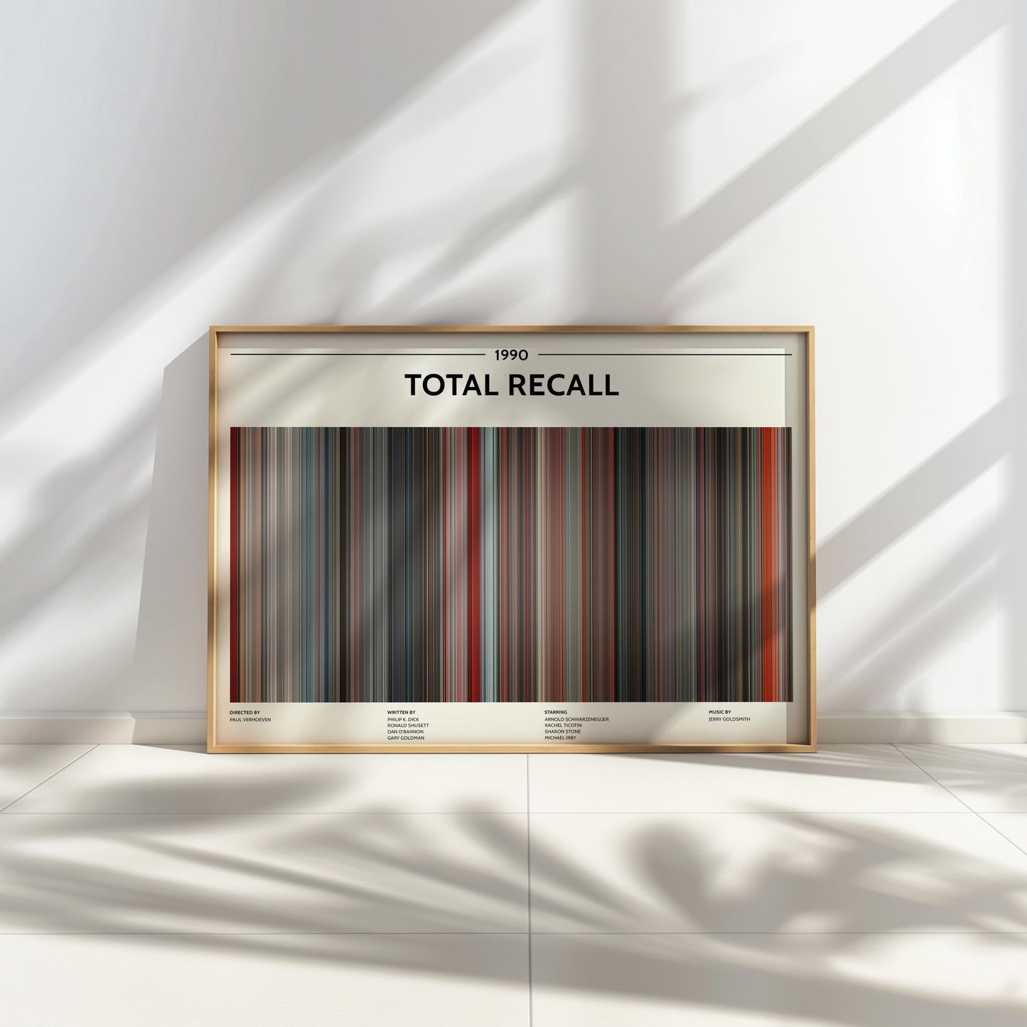 Total Recall (1990) Barcode Palette