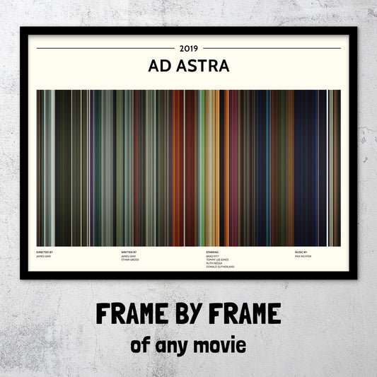 Ad Astra (2019) Barcode Palette