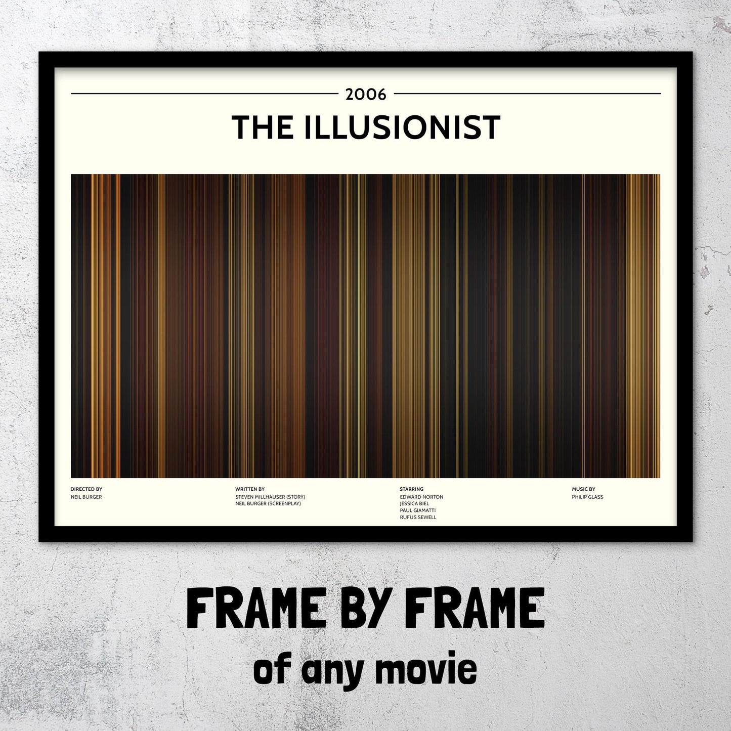 The Illusionist (2006) Barcode Palette