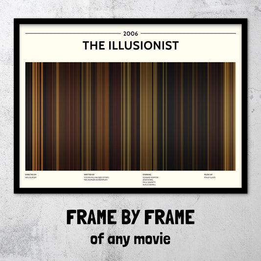 The Illusionist (2006) Barcode Palette