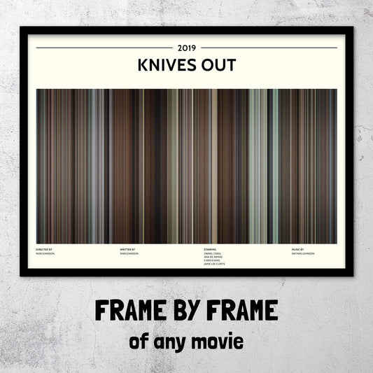 Knives Out (2019) Barcode Palette