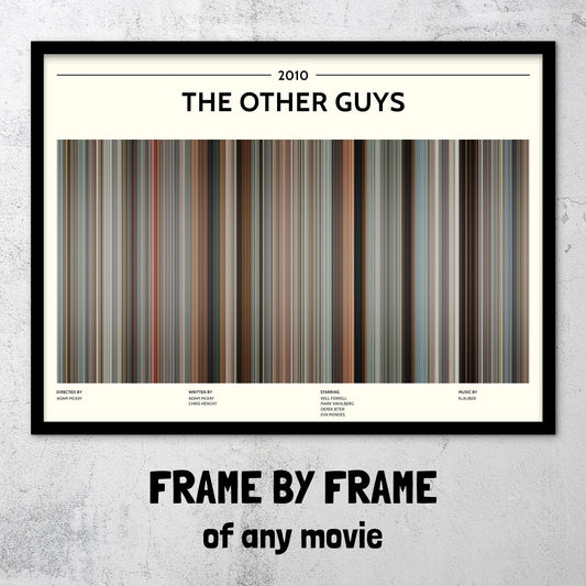 The Other Guys (2010) Barcode Palette