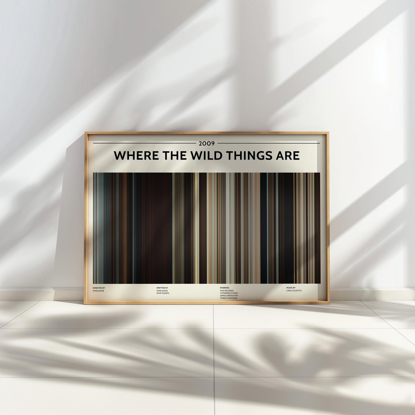 Where the Wild Things Are (2009) Barcode Palette